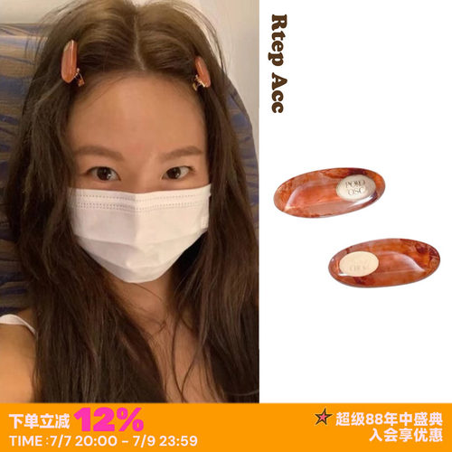 韩国fever同款刘海边夹子