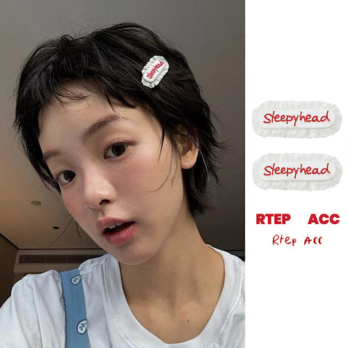 超萌花边~耳仔哥哥同款日系发夹