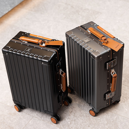 袋鼠2025新款行李箱18寸登机箱