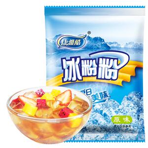 新货康雅酷冰粉粉水果味免煮冰凉粉专用白凉粉摆摊果冻冰粉商用批