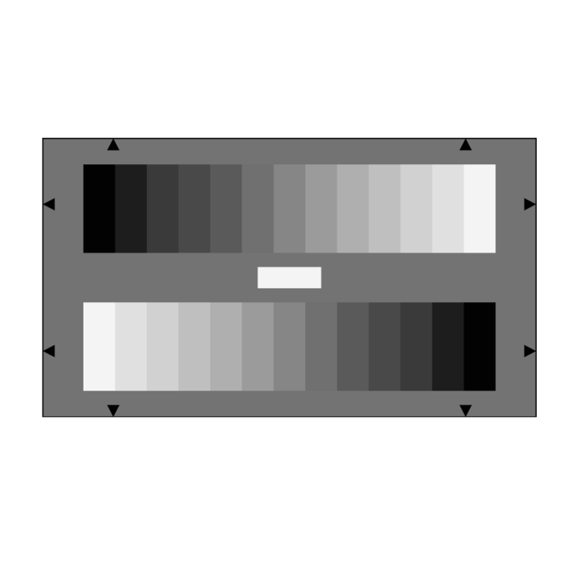 3nh灰阶测试图卡灰度测试卡灰卡数码相机测试图安防设备测试chart