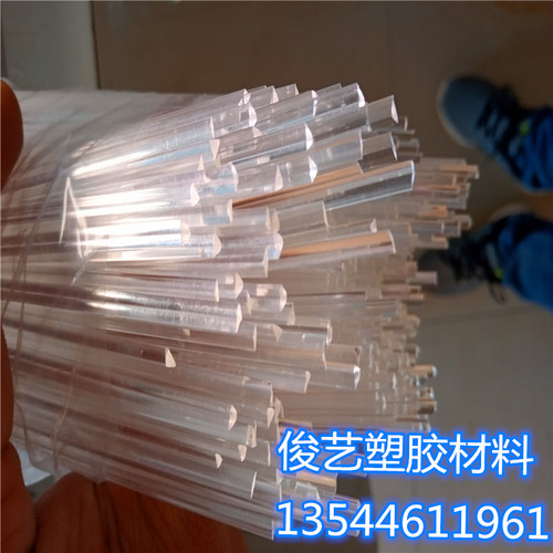 透明亚克力三角条3*3MM-5*5MM加固条 等腰直角三角条PMMA加强筋