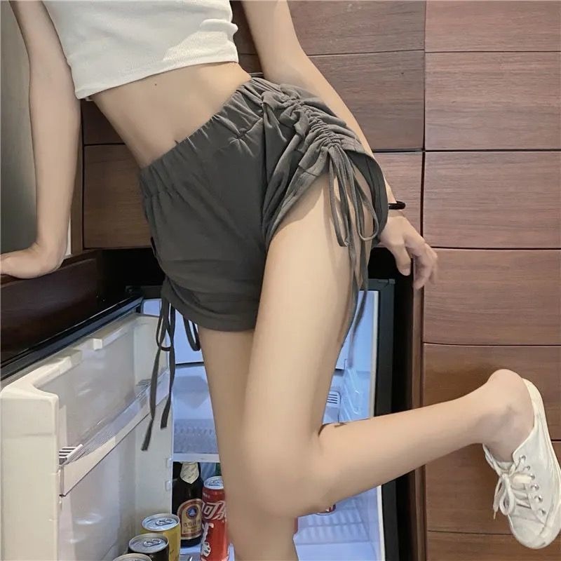 显瘦休闲可爱夏季绳辣妹热裤