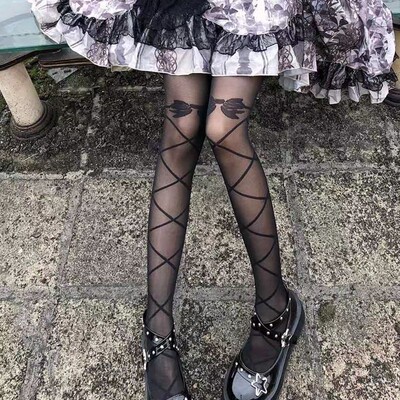 日系lolita美腿洛丽塔丝袜