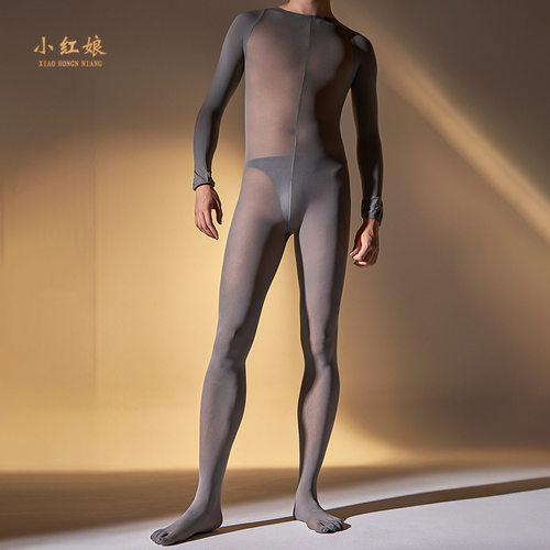 秋冬季男士120D天鹅绒连体衣