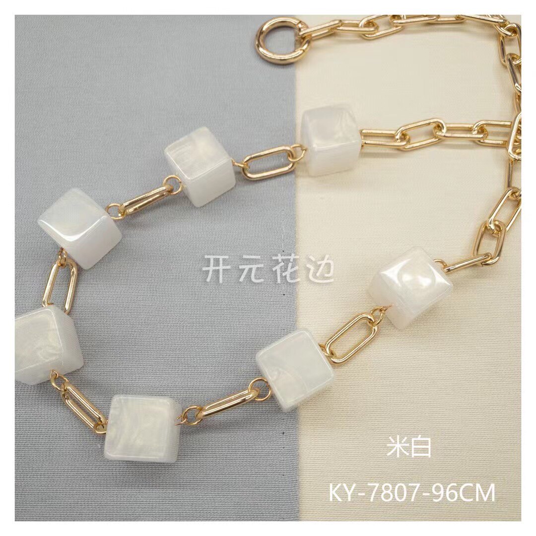 高档创意轻奢现代新中式窗帘绑带扎束金属元素样板间装饰配件绑绳