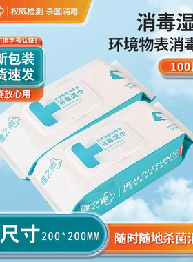 健之素牌消毒湿巾100片现货