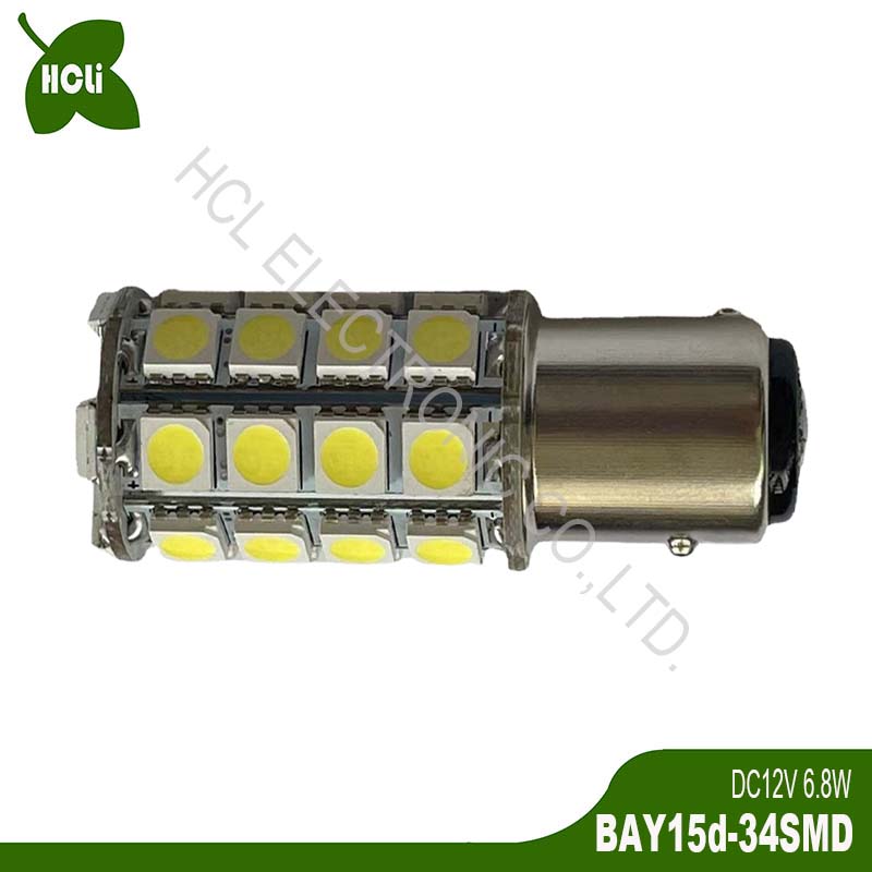 BAY15D刹车灯P21/5WLED灯泡HCLi