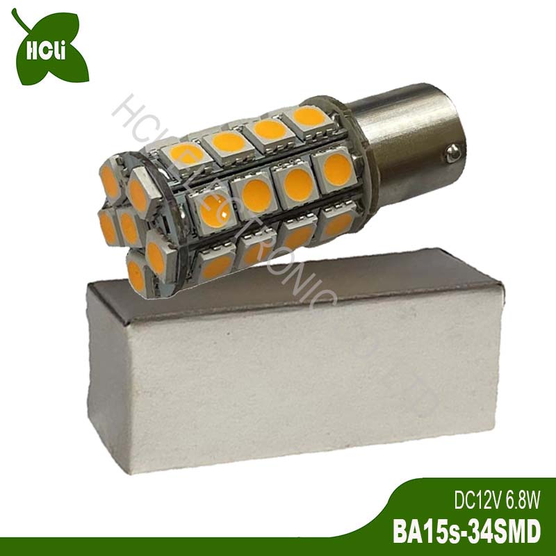 BA15S倒车灯1156LED车尾灯HCLi