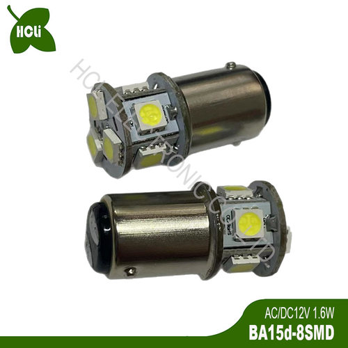 高品质5050三芯片 6V 12V 24V 1142 BA15d led车船灯 信号警示灯