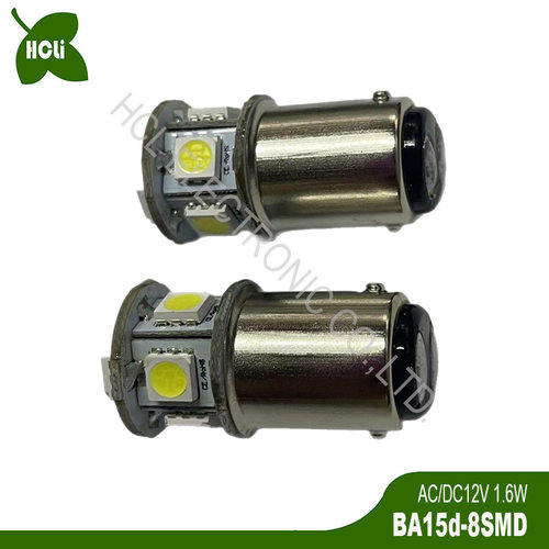 高品质AC/DC12V 24V 6.3V 1142 BA15d led信号警示灯 塔灯 车船灯