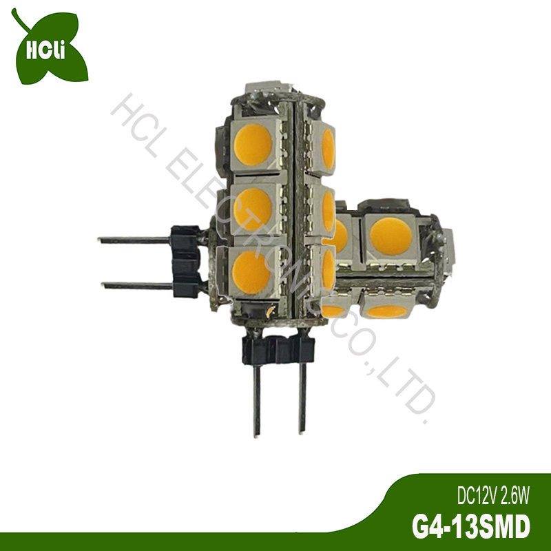 高品质 DC12V G5.3 led灯泡 水晶灯 G4光源 玉米灯 吊顶装饰灯珠