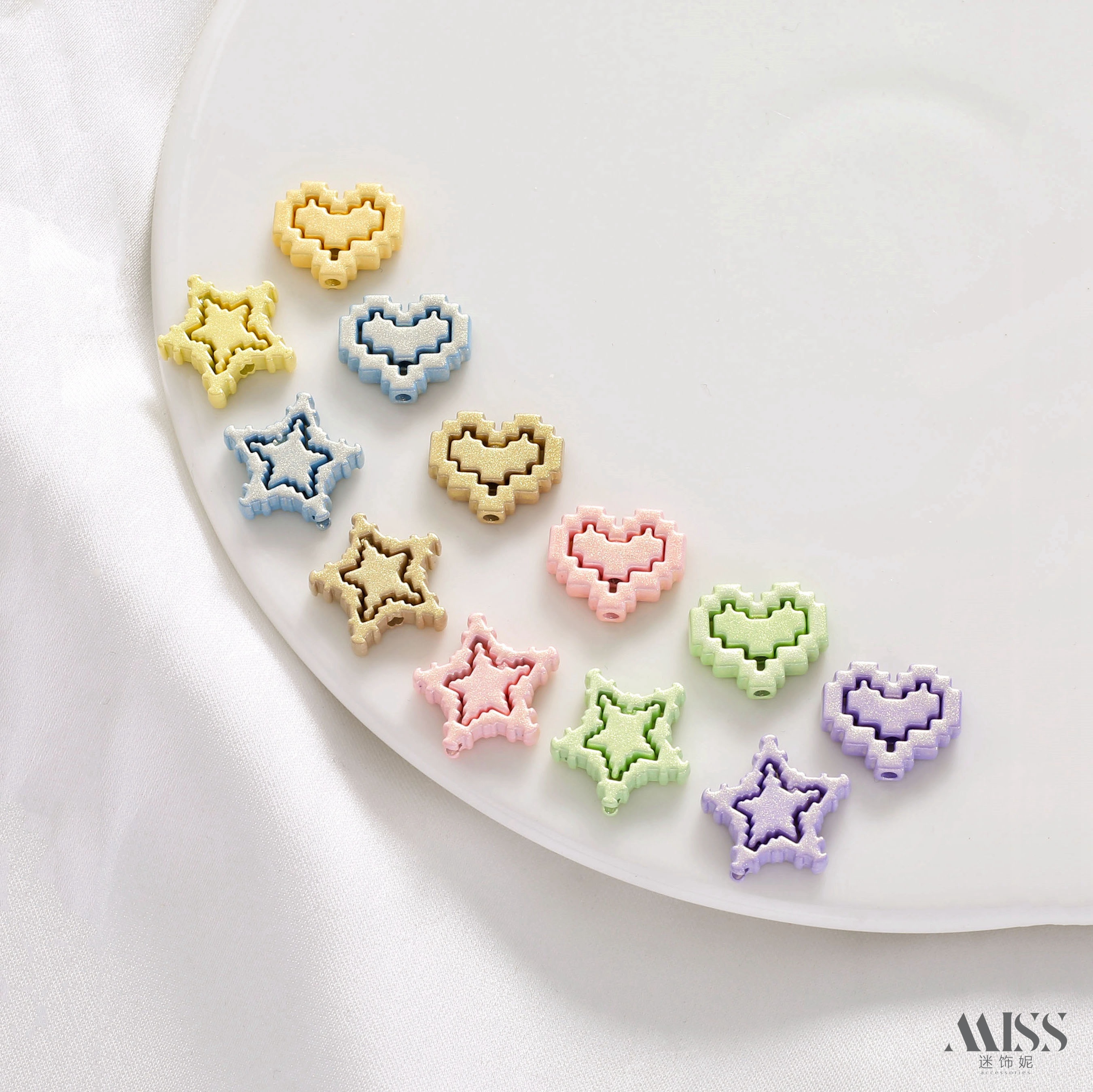 祢饰妮合金烤漆隔珠保色抗氧化