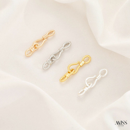 祢饰妮保色金属镀金8字连接扣