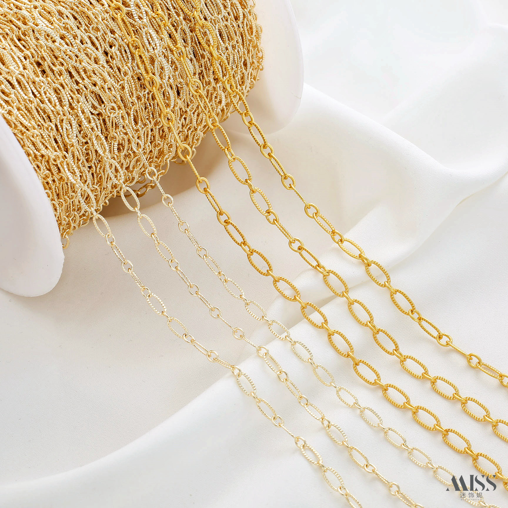 迷饰妮链条包邮保色镀金加强