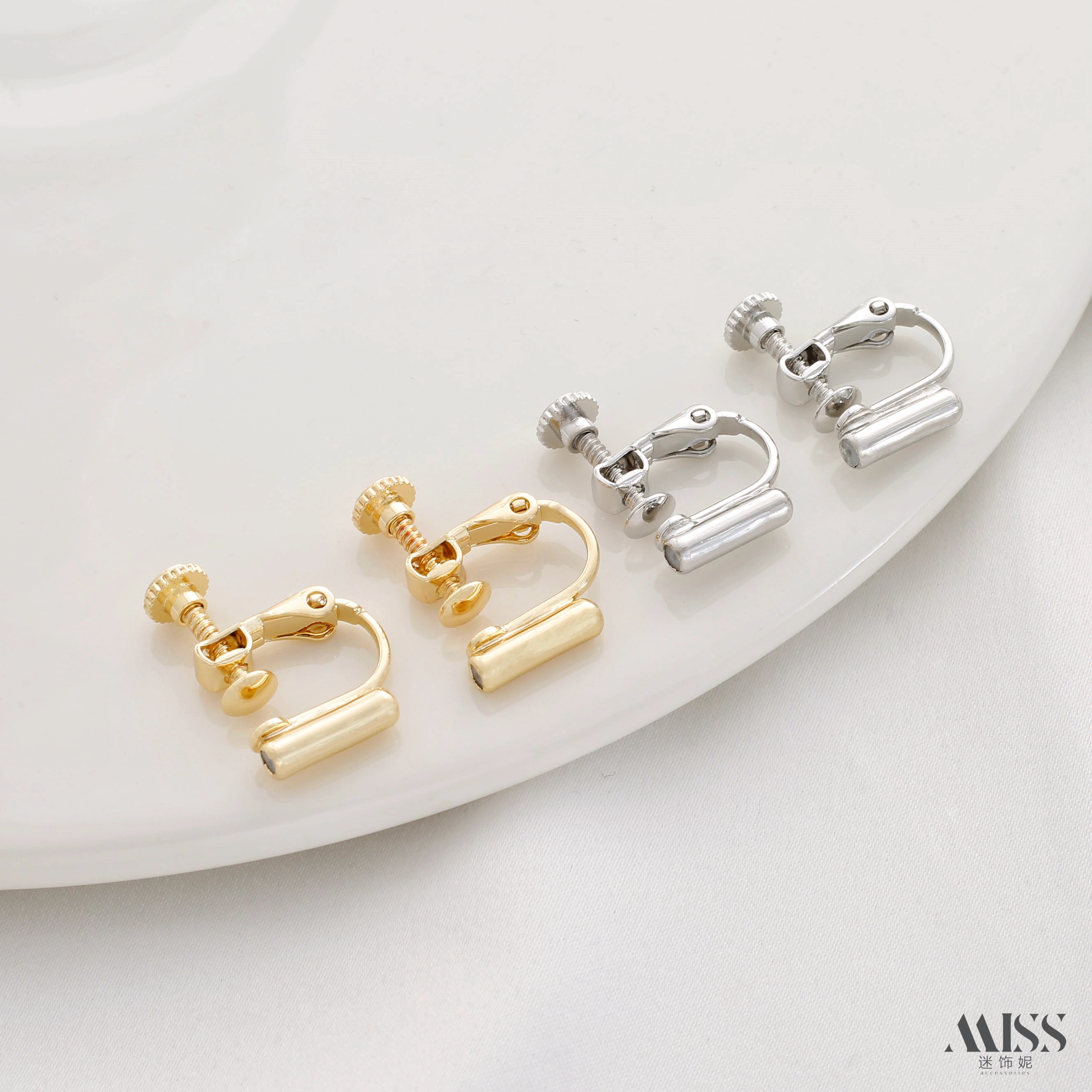 祢饰妮镀真金螺旋可调节胶塞