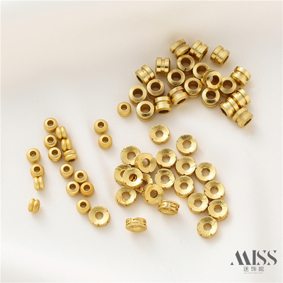 迷饰妮哑金强保色散珠