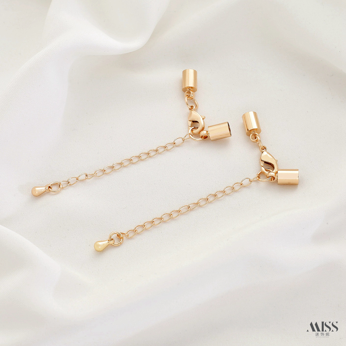 迷饰妮镀金保色diy尾链