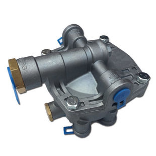 半挂车超前刹车阀继动阀富华桥刹车三桥阀同步四六孔通用