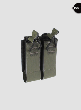 PEWTAC 双联9MM快拔套 molle多用途工具快拔套 海狸款 PH22