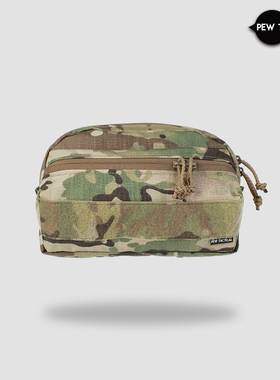 PEWTAC SS款CCS前置面板Molle杂物包MK5胸挂LV119搭配户外PH41