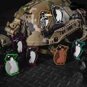 TACTICAL 士气章 企鹅小分队 臂章 BZ042 织唛魔术贴 PEW