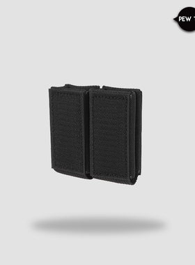 PEWTAC D3CRM战术胸挂双联9MM 海狸分隔 多功能 手电分隔 MI13