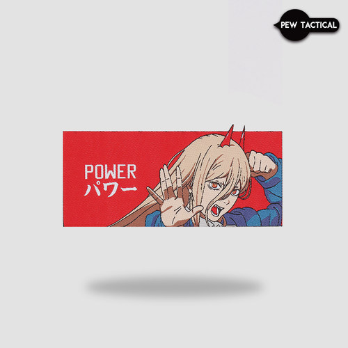 PEW TACTICAL电锯人 帕瓦 POWER 织唛 链锯人魔术章臂章士气章