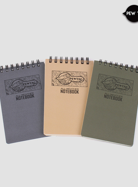 PEW TACTICAL 全天候防水记事本 EDC备忘本笔记本 防雨 防浸透