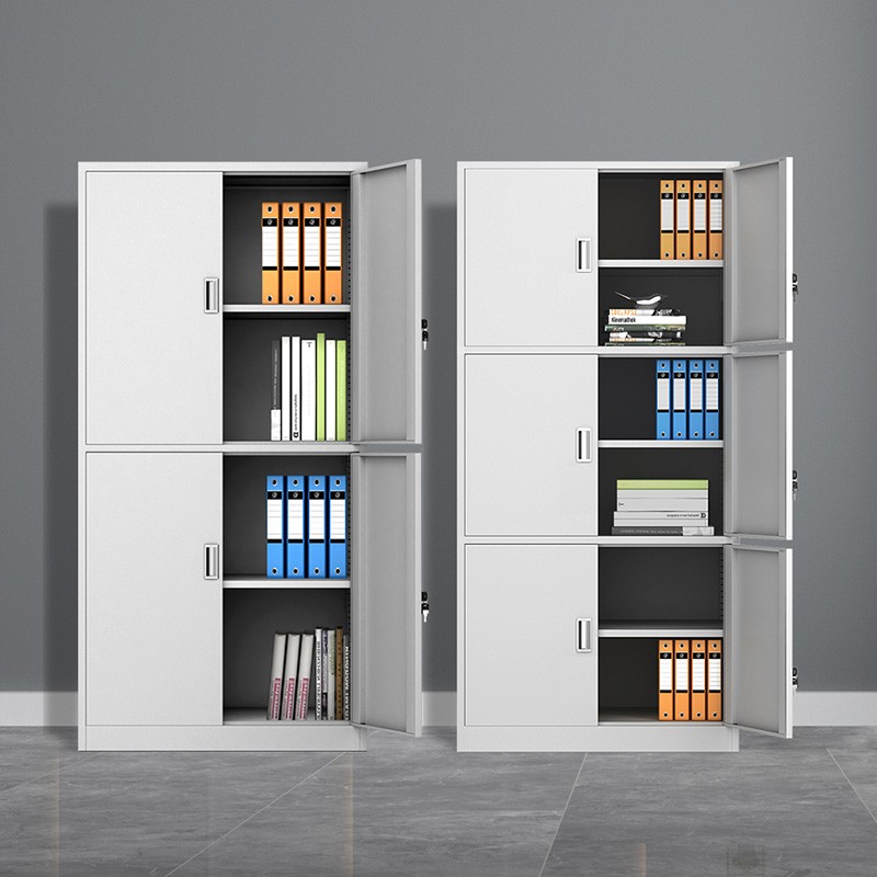 财务凭证钢制办公室文件柜铁皮柜书柜资料带锁档案柜工具储物柜子