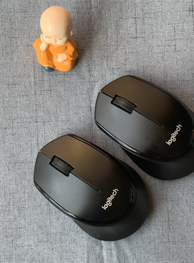 罗技M330 B330 无线 静音家用办公笔记本 台式机商务便携光电鼠标