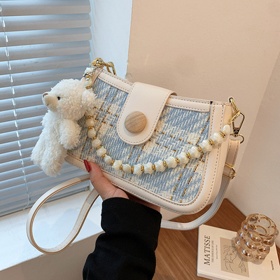 taobao agent Small small bag, demi-season shoulder bag, one-shoulder bag, internet celebrity, western style, 2023 collection