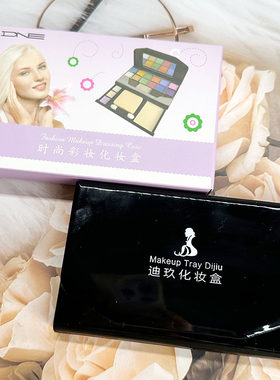 迪玖俏艳十九色化妆盒彩妆盘腮红学生党综合盘眼影修容盘自然