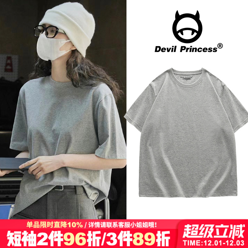 短袖休闲简约风常规纯色