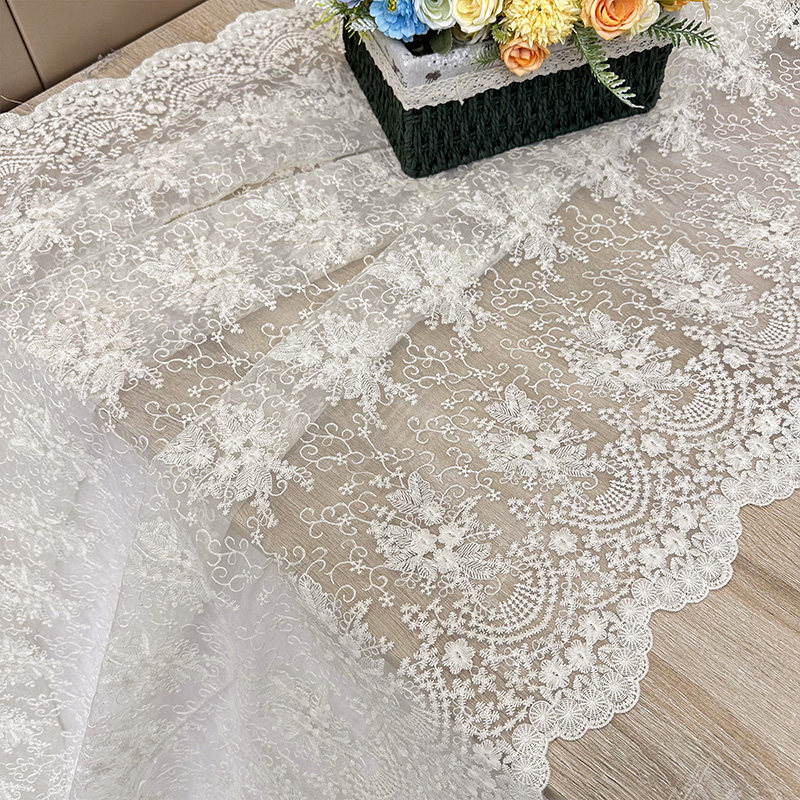 法式田园风棉线花簇藤蔓绣花布料复古蕾丝刺绣连衣裙礼服花边辅料,居家布艺,家纺布艺/布料面料缝制服务,淘宝优惠券,粉丝福利购,淘宝优惠卷