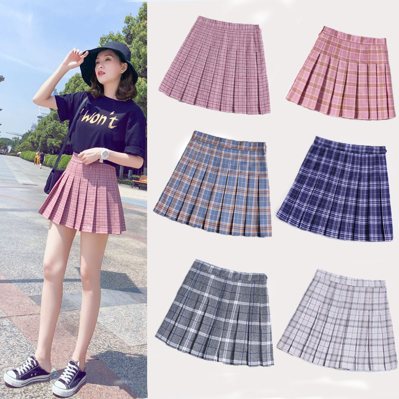 ulzzang¸ñ×Ó°ÙñÞȹÔËÞ¶ÌȹÏÄÅ®2018пîѧԺ·ç¸ßÑüa×Öȹ°ëÉíȹ×Ó