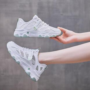 隐形内增高女鞋 透气小白网面透气小个子运动0317w 10公分7CM5夏季