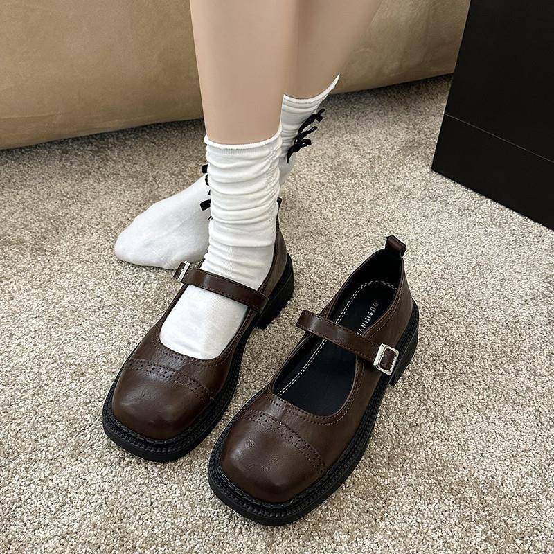 春季法式玛丽珍小皮鞋女2026新款季粗跟百搭配裙子单鞋0121n,女鞋,浅口单鞋,淘宝优惠券,粉丝福利购,淘宝优惠卷