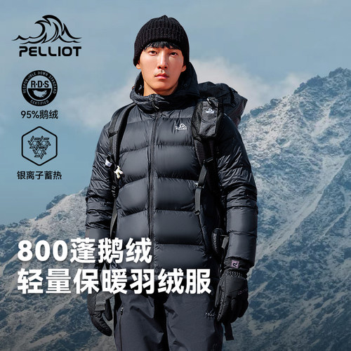 户外800蓬羽绒服女