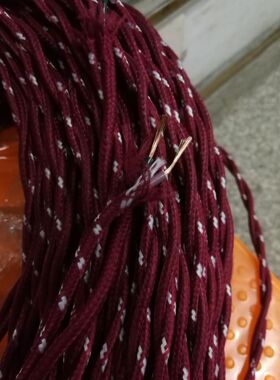 RXS2*1.5平方花线两芯交织电线布花线灯头线双绞拍戏电线铜包铝