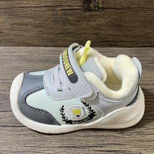 25冬款加绒棉鞋婴幼儿机能学步鞋宝宝童鞋二棉保暖男女运动鞋0-2