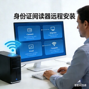 身份证阅读器远程安装驱动服务