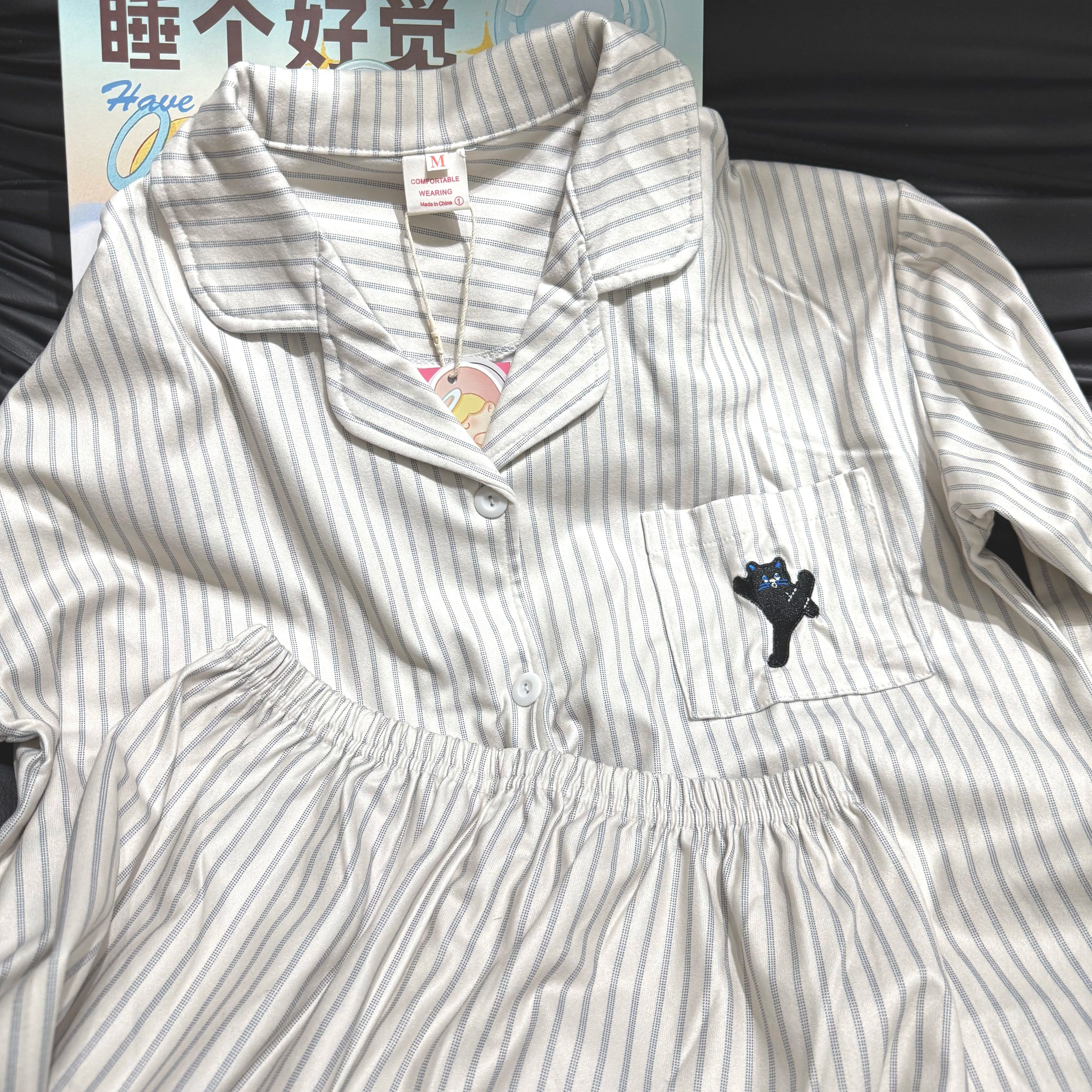 睡个好觉睡衣礼盒德绒系列厚款功夫小咪款套装生日礼物送闺蜜学生