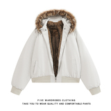 美式重磅解构座山雕棉服男女冬季加厚毛领棉衣A166-MF2255-特P120，男装棉衣，电商A166