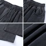 美式廓形加绒工装裤男冬季休闲弯刀裤A166-NJ5J06-P50加绒60控85，男装工装外套，电商A166