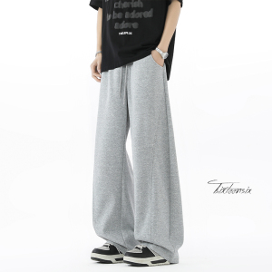 美式cleanfit运动卫裤男2026春季解构弯刀裤A166-KB4016-P45控75图片