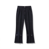 高街美式复古水洗cleanfit牛仔裤男宽松微喇裤A166-K035-P45控75，男装牛仔裤，电商A166