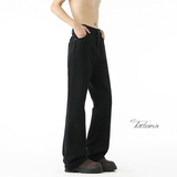 美式水洗做旧牛仔裤男春季直筒宽松微喇长裤子A166-NA5201-特P32，男装牛仔裤，电商A166