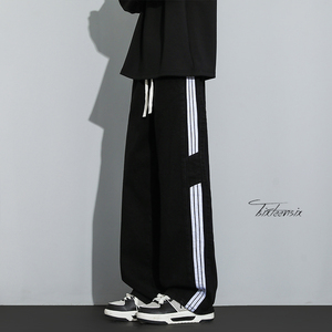 三条杠牛仔裤男美式高街vibe裤子直筒裤子A166-NA5515-特P40控75图片