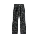 美式多口袋迷彩工装裤男秋季直筒裤休闲裤A166-NA5901-特P42控68，男装工装外套，电商A166